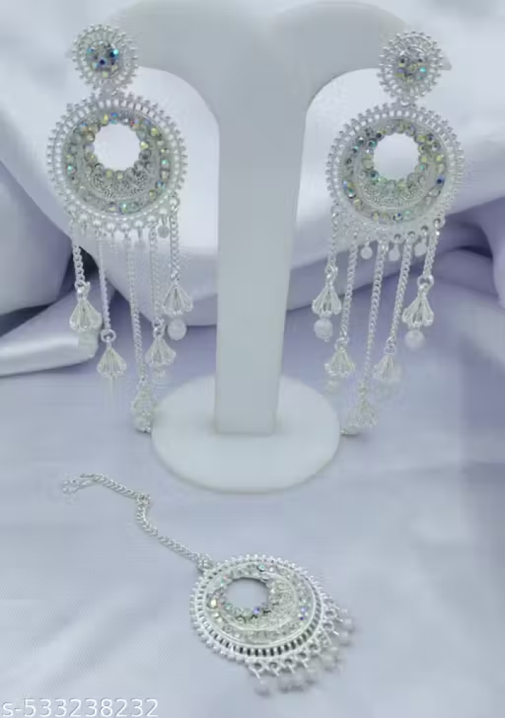 Fancy Moon Jhumki Earrings