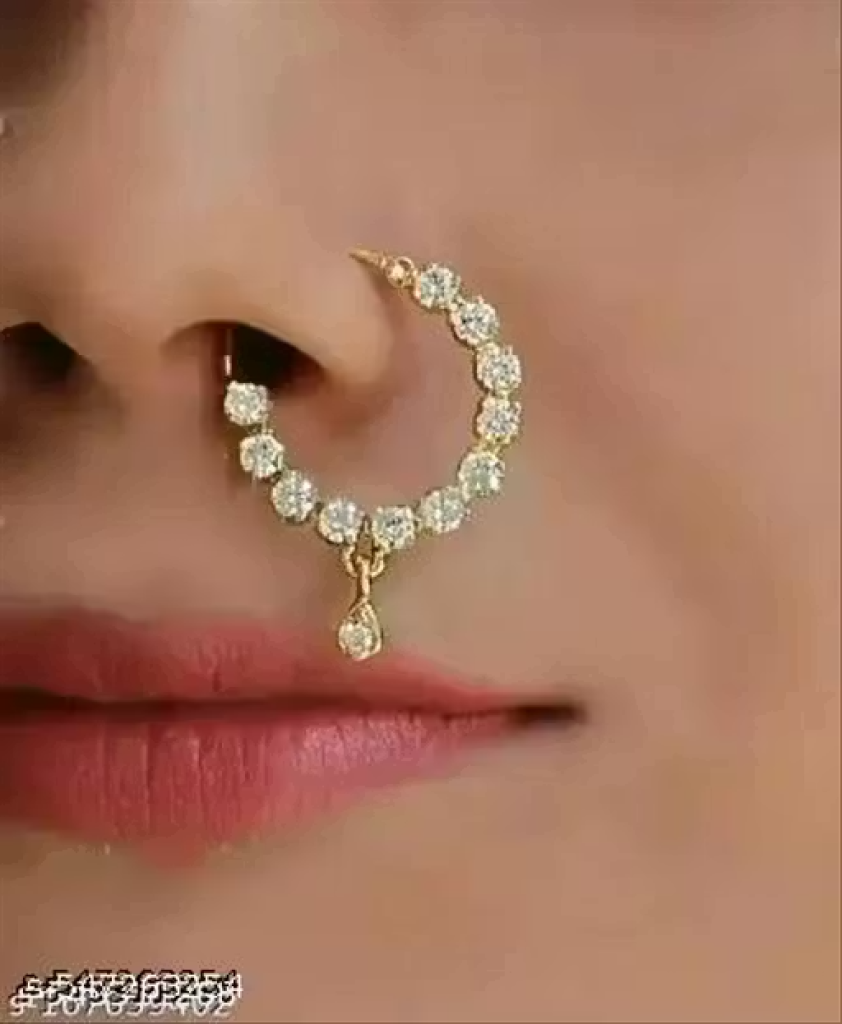 American Diamond Bali Nose pin