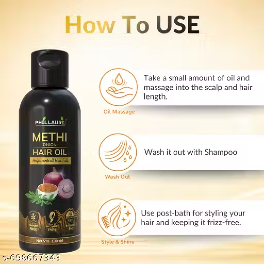Methi Onion Hair Oil