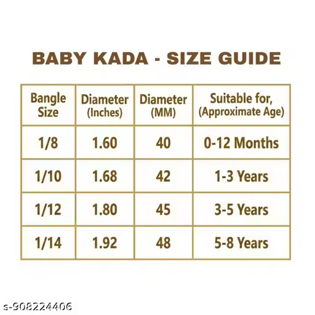 Baby Kada Pack of 4