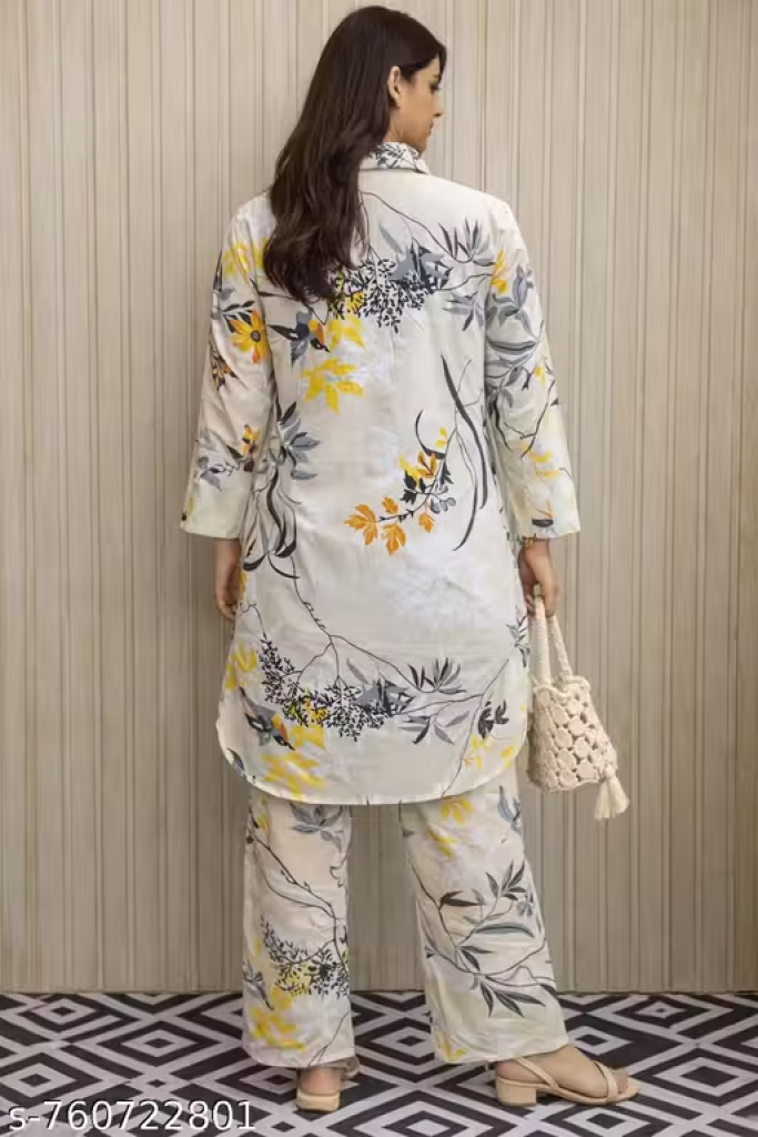 Cambric Printed Co-Ord Set