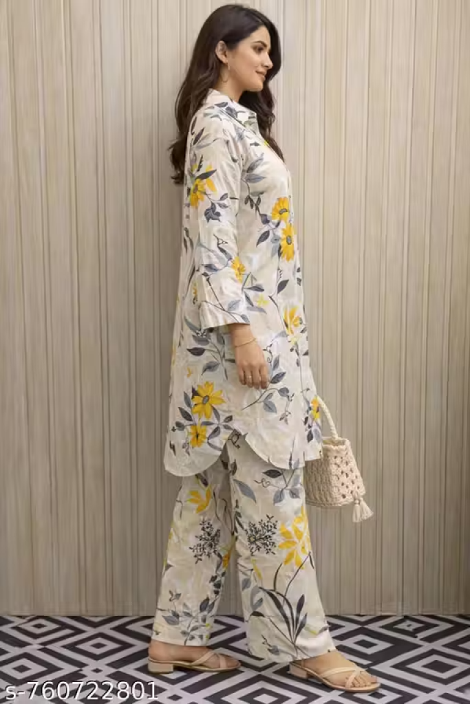 Cambric Printed Co-Ord Set