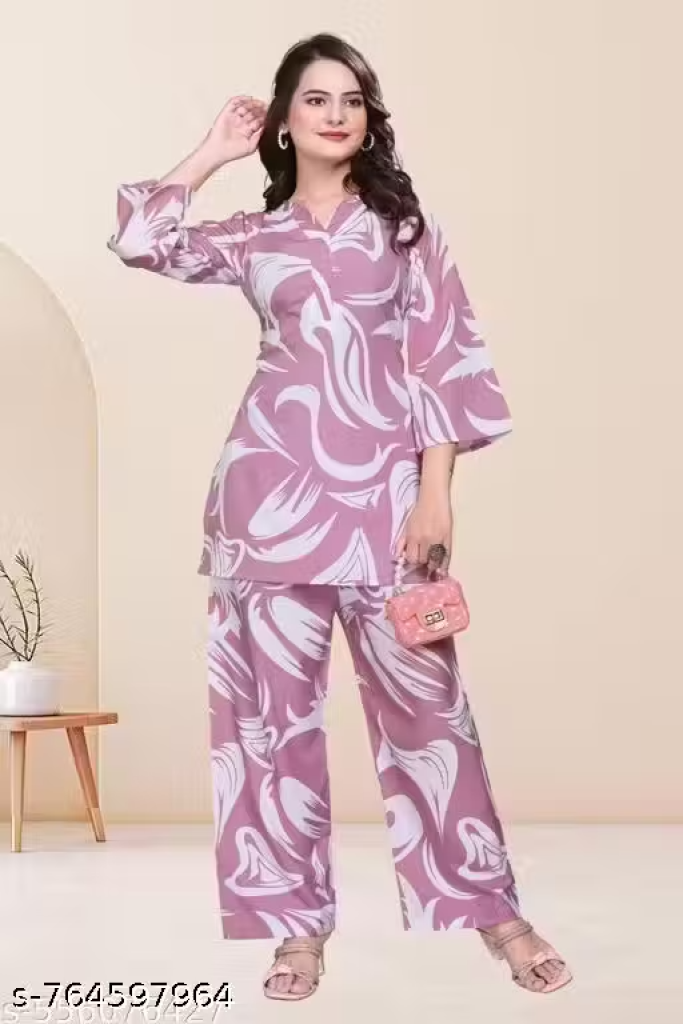 Floral Printed Co-ord Set