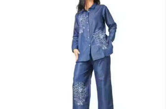Denim CoOrd Set for Women