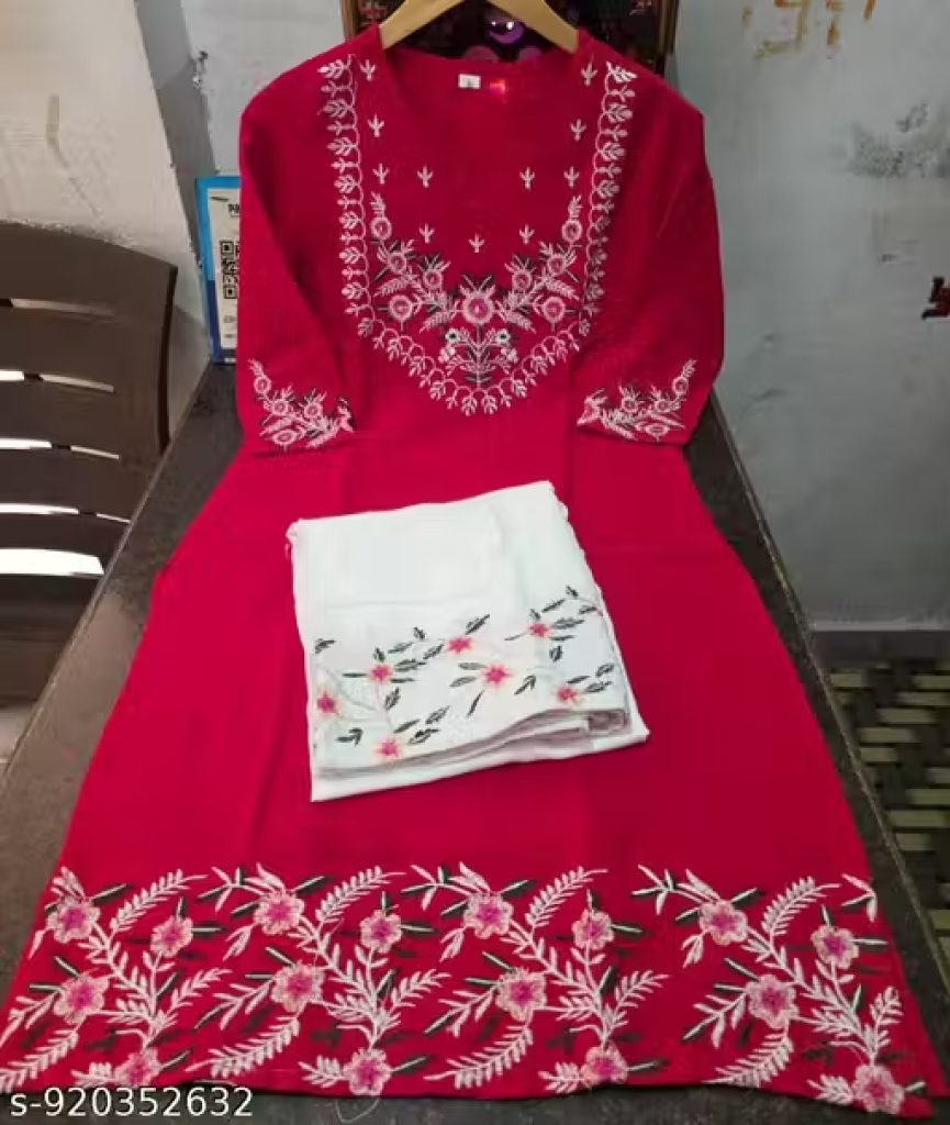 Maroon Coord Set for Women