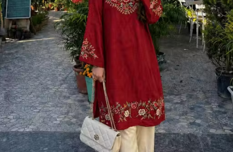 Maroon Coord Set for Women