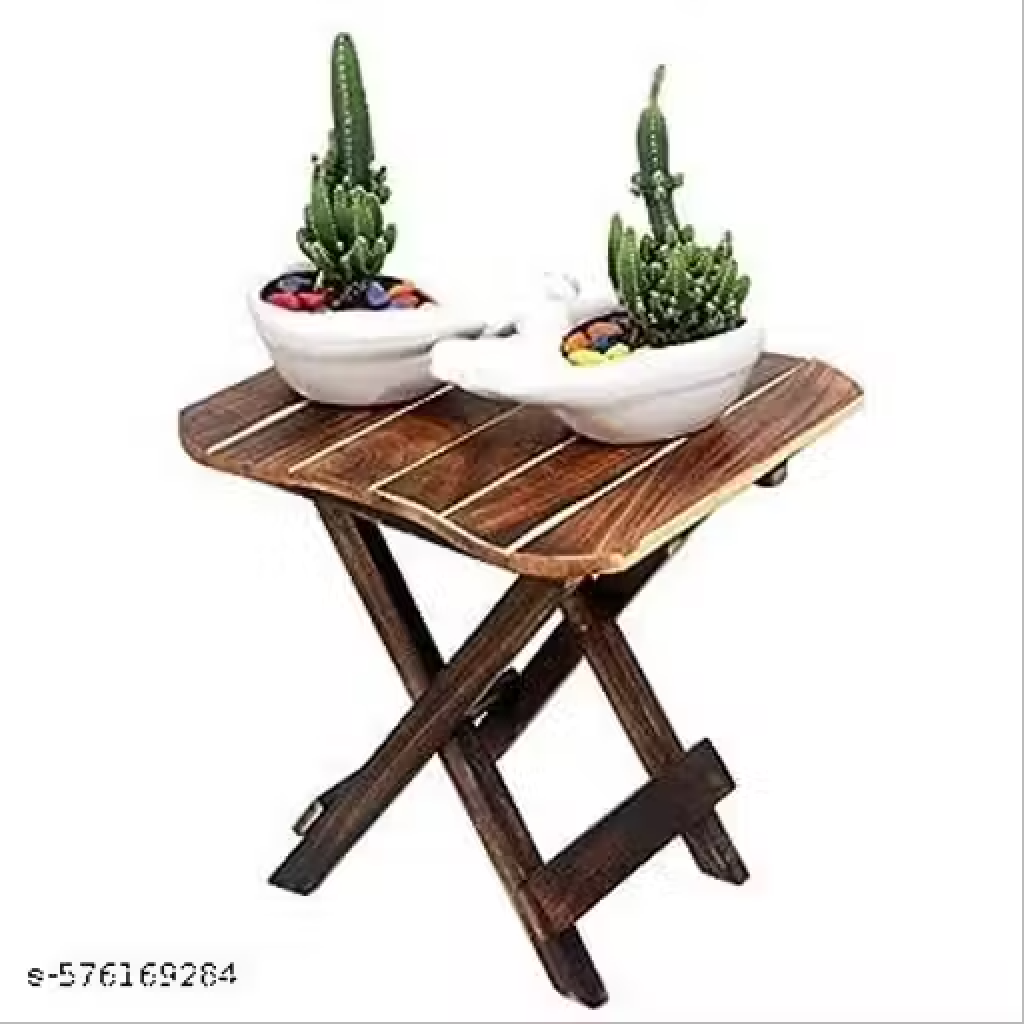 Wooden multiuser plant decks