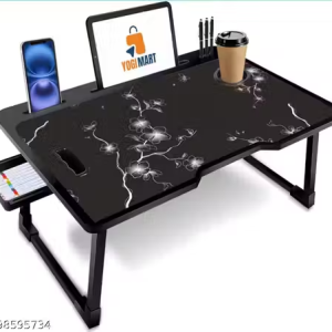 Study Table/Laptop table/Laptop table for bed /Bed Table/Foldable and Portable Wooden laptop table/Writing Desk/Kids table