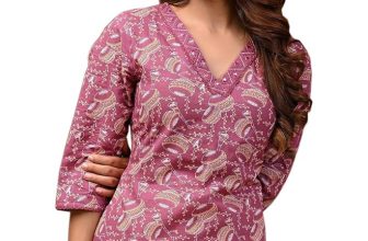 Women Cotton Straight Printed Kurti