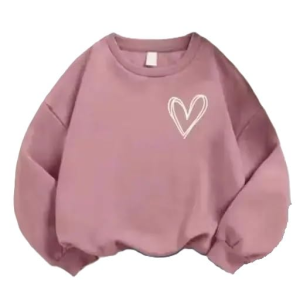Women Fashionable Long Sleeve Stshirt Cozy Fleece Oversized Casual Winter Clothing