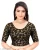 Leaves & Flower foil printed designer blouse for women