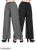 MS ARTS Rayon Printed Palazzo Pants Western Style Bottom Wear Grey & Black