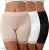 Women Cotton Blend Stretchable Under Skirt Short women skiny Shorts Tights shorts 4 Way Stretchable Fabric pack of 3 color beige/Black/White