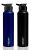 CASPIAN /// Hike Stainless Steel Sipper Water Bottle (Black-Blue, 1 Litre, Set of 2)| Leak Proof Thunder for Fridge Home Office Travel School Kids Boys Girls Adults Sports Gym Yoga