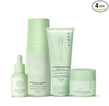 Gabit Skincare Gamechangers Kit | With Niacinamide & Hyaluronic Face Wash, 8% Vitamin C & Arbutin strong Serum, Ceramide & Hyaluronic Moisturizer, 100% Mineral Sunscreen | Men & Women, All Skin Types, 230ml