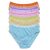 Miles of Sytle Women Hipster Multicolor Panty, Pack of 6