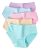 Amazon Brand – LOURYN KOULYN® Women Soft Cotton Hipster Ladies Plain Bright Panty/Innerwear Inner Elastic Underwear Combo Pack 5 (Colour May Very)
