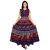 Women’s Multicolor Jaipuri Rajasthani Printed Cotton Maxi Frock Long Kurti