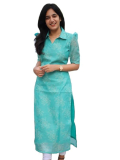 Sun Fashion And Lifestyle Women’s Straight Printed Kurti With strong Crepe Lining just 499.