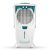 Crompton Ozone Desert Air Cooler- 75L; with Everlast Pump, Auto Fill, 4-Way Air Deflection and High Density Honeycomb Pads; White & Teal