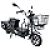 EOX E5+ Loader Electric Scooter for Long Range Delivery | Runs 80 Km Per Full Charge, 36AH 72V Graphene Battery Led Display (Black) – Adult