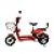 Green Udaan Electric Scooter for adult’s commuter with portable rechargeable battery, No RTO Registration or DL required, 30kms Range & 25kmph Power by 250W Motor, Comfortable Wider Deck E-Bike | Red