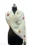 Fine Wool Embroidery Stole 80×200 Cm