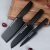JINI COLLECTION Stainless Steel 3 Pieces Professional Kitchen Knife Set Meat Knife Chef Knife with Non-Slip Handle Sharp Manual Sharpening for Home Kitchen High Carbon Stainless Steel Knife