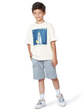 My Milestones Kids, Oversize Drop Shoulder Baggy, Fit Round Neck T-Shirt just 530.