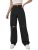KOTTY Women High Rise Cotton Lycra Ankle Length Skinny fit Black Solid Jeans