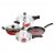 Pigeon Induction Base 4-in-1 Starter Kit, Aluminium (Pressure Cooker, Pressure Pan, Tawa, and Kadhai with Lid Cookware Set)