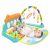 Novo Baby Kick and Play Musical Keyboard Baby Gym Mat with Lights, Rattles, and Piano – Multi-Function Fitness Rack for Infants, Boys and Girls, Perfect Developmental Play Mat Gift (Multi Color)