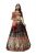 EKTA textiles Women’s Jacquard Semi-Stitched Lehenga Choli (Iliana)