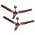 ACTIVA 390 RPM High Speed 1200MM BEE Approved Apsra Deco Ceiling Fan Comes with 3 Year Warranty Pack of 2 (Deco Brown) Visit the ACTIVA Store