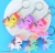 ARB 6 Pcs Return Gifts Keychain For Girls Unicorn Keychain For Girls Keyring & Keychain For Kids Cute Small Keychain For Key, Bag, Wallet Birthday Gifts Keychain