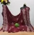 Women’s Printed Cotton Rayon Multicolored Scarf and Stoles with Tassels