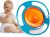 MAPPERZ Gyro Bowl for Toddlers-Baby Magic Bow-360 for Kids Age 1 to 3 Years-Spill Resistant Bowls for Toddlers with Lid and 360 Bowl Rotations, Mess Free Snack Bowls,Random Color