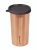 Signoraware Copper Tumbler Eco-Friendly, Biodegradable & Non-Toxic | Lightweight, Leak-Proof, Durable & Rust-Free Tamba Bottle, Set of 1, Black