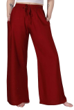 TRASA Women’s and Girls Cotton Reyon Regular Fit Palazzo Pants – Available Size – L, XL, 2XL, 3XL