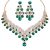 Shining Diva Fashion Latest Stylish Design Fancy Wedding Party Crystal Diamonds Necklace Jewellery Set for Women