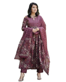 Alvami Women Anarkali Kurta and Pant Set with Dupatta just 799