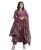 Alvami Women Anarkali Kurta and Pant Set with Dupatta