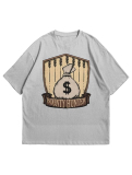 THE MANZAA STORE Strong Unisex Oversized Cowboys T-Shirt O145