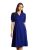 Symbol Premium Women’s ‘Desk-to-Dinner’ Fit & Flare Wrap Dress (Midi Length | Stylish)
