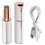 VIFORA Facial Hair Remover Machine For Women – Face, Chin, Cheek, Eyebrow, Upper Lip Hair Remover for Women, USB RECHARGEABLE Epilator Machine for Women (White)