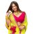 SWADESI STUFF Georgette Embroidered Saree with Satin Bangalori Blouse & Pom Pom Work – Indian Ethnic Wear for Women