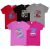 Girls Round Neck Half Sleeve T-Shirt Set 0-12 Years – Regular Fit, Pure Cotton, Multi-Vibrant Colors – Made in India (Pack of 5)