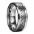 Yellow Chimes Rings for Men Dragon Celtic Inlay Polish Finish Silver Base Titanium Steel Ring for Men and Boys.