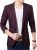 MENJESTIC Men’s Slim Fit Single Breasted Blazer