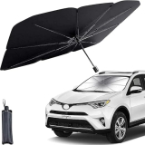 Waafy Car Sun Light Windshield Cover, Umbrella Windshield Sun Light for Car Front Window，Sun Protection & Heat Insulation Foldable Sun Light ，Full Cover Sun Light for Most Vehicles, just 449.